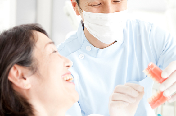 歯を削らずに治療可能